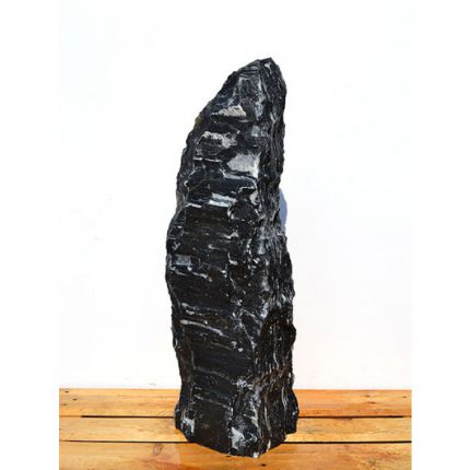 Black Angel Marmor Quellstein Natur Nr 79/H 96cm