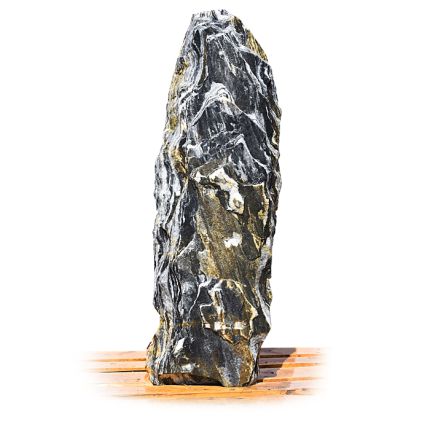 Black Angel Marmor Quellstein Natur Nr 228/H 125cm