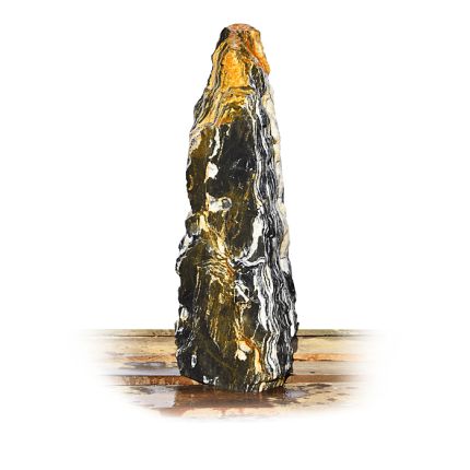Black Angel Marmor Quellstein Natur Nr 233/H 78cm