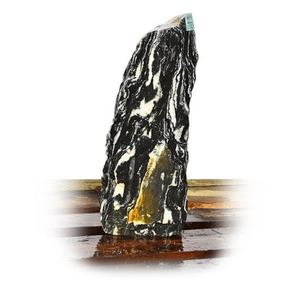 Black Angel Marmor Quellstein Natur Nr 249/H 55cm