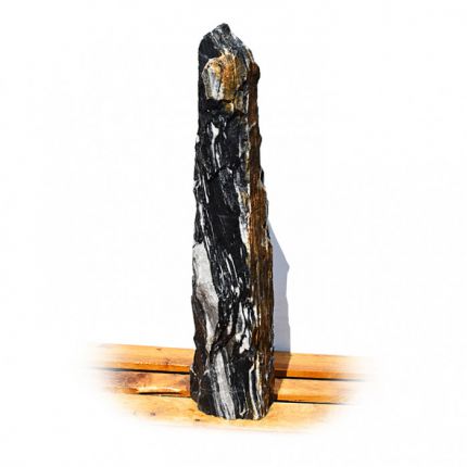 Black Angel Marmor Quellstein Natur Nr 173/H 101cm