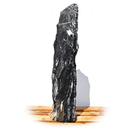 Black Angel Marmor Quellstein Natur Nr 181/H 147cm