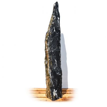 Black Angel Marmor Quellstein Natur Nr 182/H 191cm