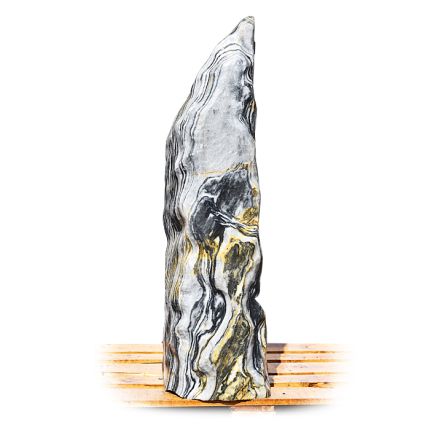Black Angel Marmor Quellstein Premium Nr 230/H 125cm