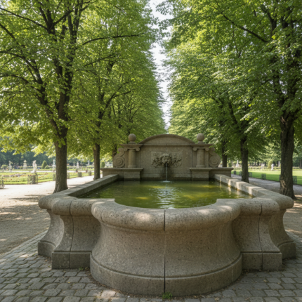Französischer Antikbrunnen Lasalle