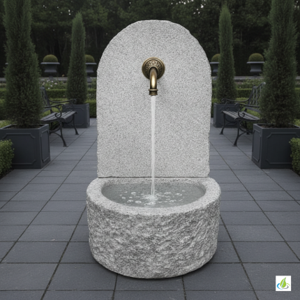 Granitbrunnen Compostela