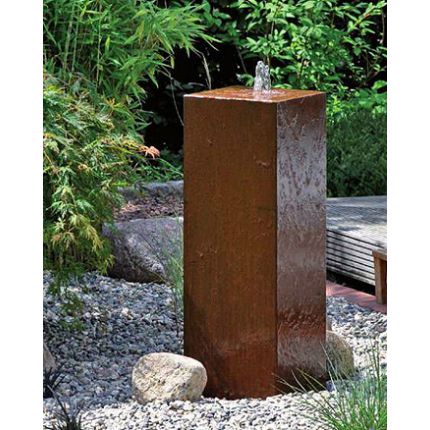 Cortenstahl Gartenbrunnen Modell Chelsea 30