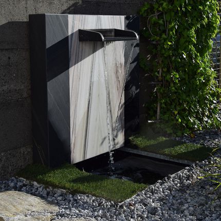 Gartenbrunnen Wasserfall Stoneline