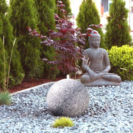 Gartenbrunnen Granitkugel 20