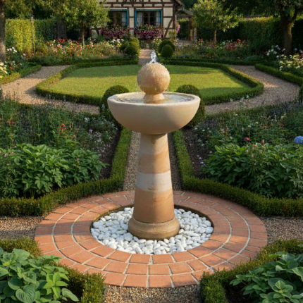 Sandstein Kugelbrunnen Gora (Stilbrunnen) / Bild 3