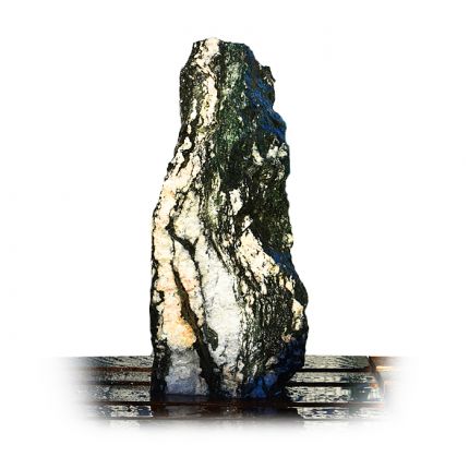 Quellstein Lappland Green Quarzit Höhe: 65cm Original Unikat