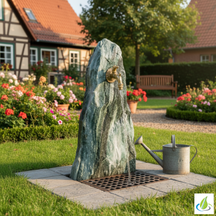 Wasserentnahmestelle Naturstein Vadheim