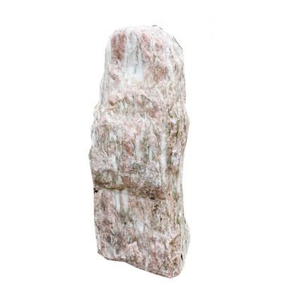 Norwegisch Pink Marmor Quellstein Nr 113/H 66cm ME