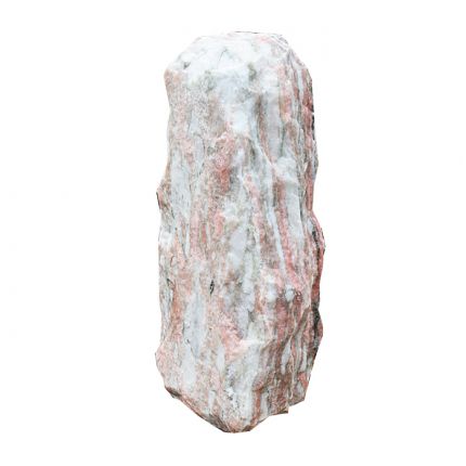 Norwegisch Pink Marmor Quellstein Nr 114/H 65cm