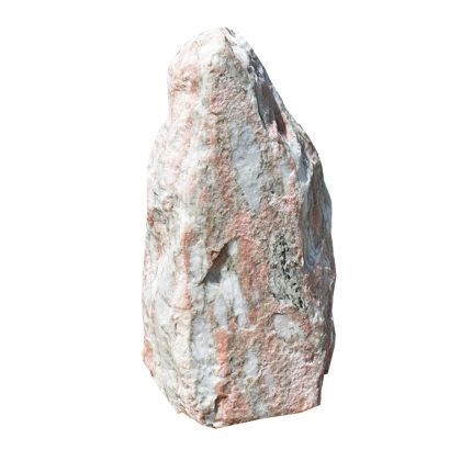 Norwegisch Pink Marmor Quellstein Nr 119/H 64cm