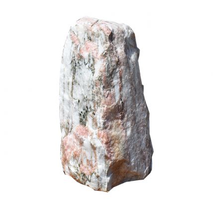 Norwegisch Pink Marmor Quellstein Nr 121/H 46cm