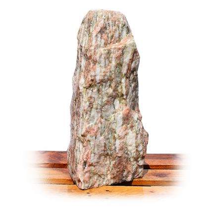Norwegisch Pink Marmor Quellstein Nr 128/H 64cm