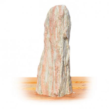 Norwegisch Pink Marmor Quellstein Nr 103/H 66cm