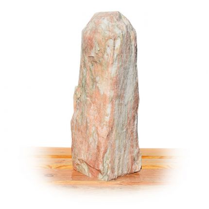 Norwegisch Pink Marmor Quellstein Nr 105/H 63cm