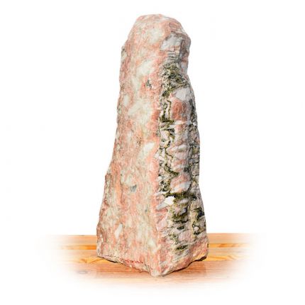 Norwegisch Pink Marmor Quellstein Nr 110/H 80cm ME