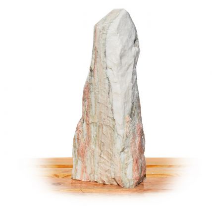 Norwegisch Pink Marmor Quellstein Nr 98/H 66cm