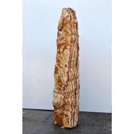 Onyx Marmor Natur Quellstein Nr 71/H148cm