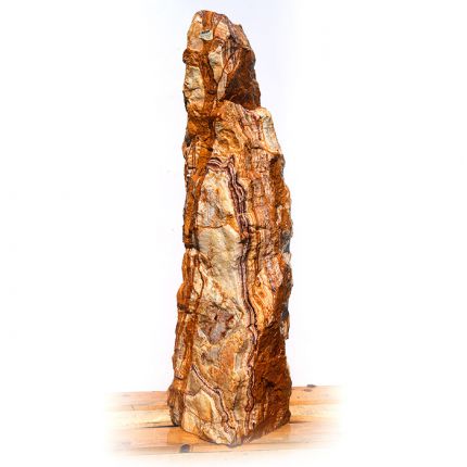 Onyx Marmor Natur Quellstein Nr 325/H123cm