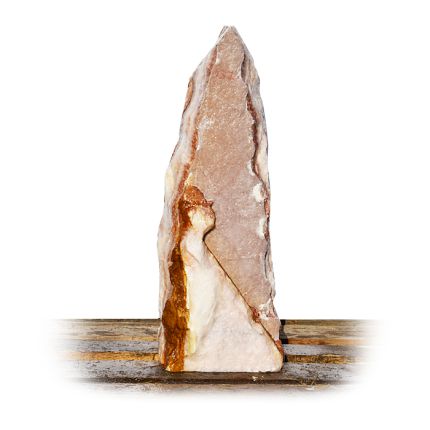 Onyx Marmor Natur Quellstein Nr 537/H 65cm