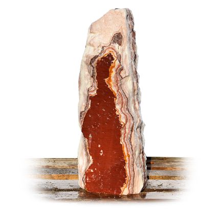 Onyx Marmor Natur Quellstein Nr 542/H 65cm
