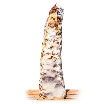 Onyx Marmor Natur Quellstein Nr 546/H 135cm