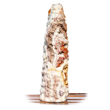 Onyx Marmor Natur Quellstein Nr 547/H 133cm