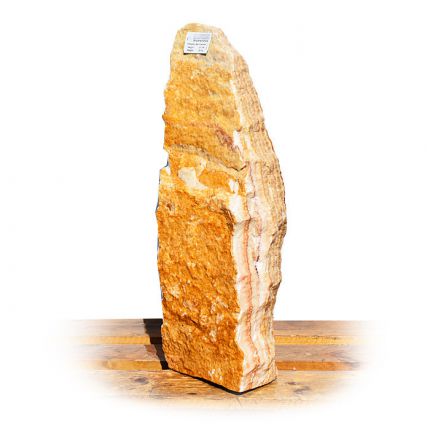 Onyx Marmor Natur Quellstein Nr 496/H65cm