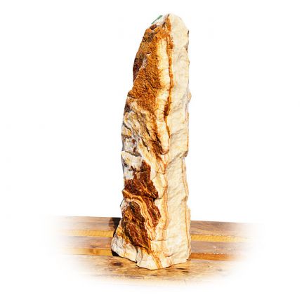 Onyx Marmor Natur Quellstein Nr 499/H68cm