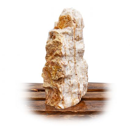 Onyx Marmor Natur Quellstein Nr 521/H 43cm ME