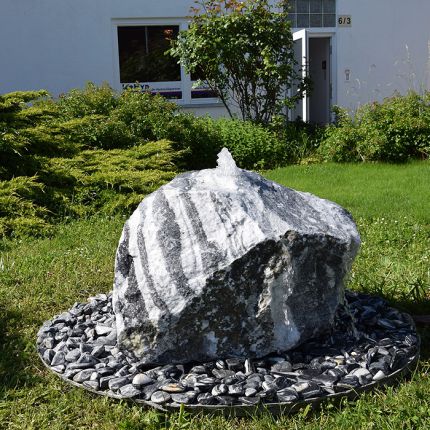 Quellstein Brunnen Set Wachauer Marmor 120F