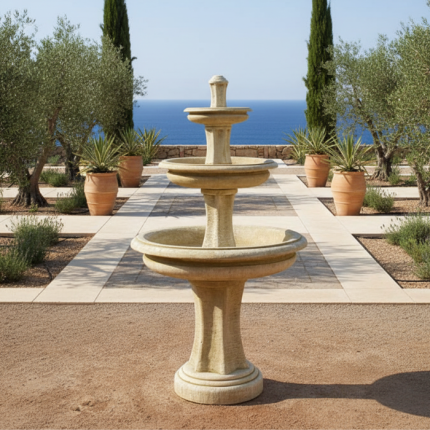 Springbrunnen Etagenbrunnen Gijon Bild 01