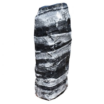 Tiger Black Marmor Quellstein Nr 122/H79cm