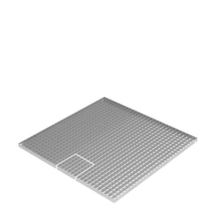 Gitterrost Abdeckung 150x150cm