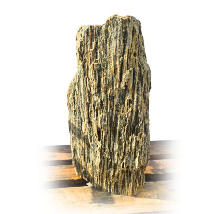 Woodstone Gneis Quellstein ungebohrt, erhältlich als Quellsteinset bzw. Gartenbrunnen - Bild 1