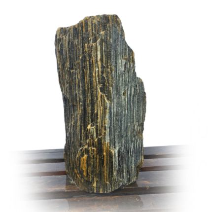 Woodstone Gneis Quellstein ungebohrt, erhältlich als Quellsteinset bzw. Gartenbrunnen - Bild 1