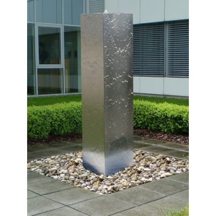 Edelstahl Gartenbrunnen Hamburg 40