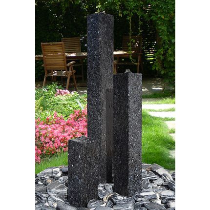 Gartenbrunnen 3 Säulen Labrador Q10
