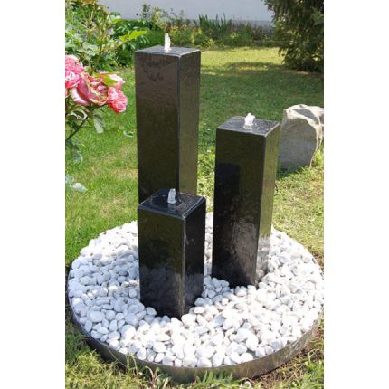 Gartenbrunnen Granitbrunnen Geneve