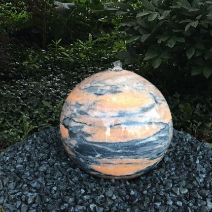 Gartenbrunnen Marmorkugel Sunshine