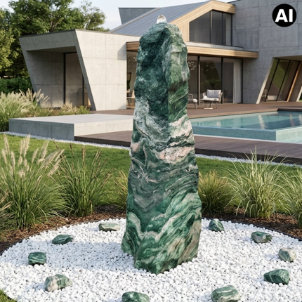 Quellstein Brunnen Set Lappland Green 150