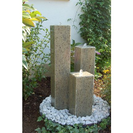 Granit Gartenbrunnen Kashmir
