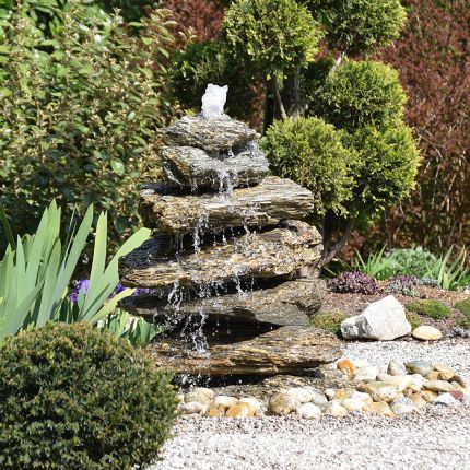 Gartenbrunnen Kaskade Woodstone 
