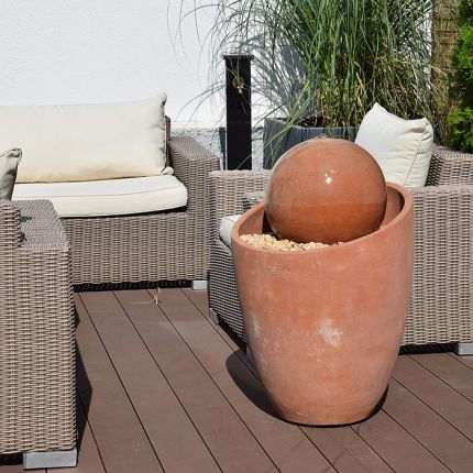 Terracottabrunnen Fontana Jambe - bild 03