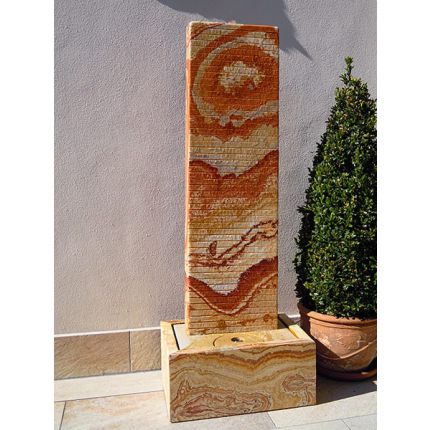 Terrassenbrunnen Wasserwand Vienne Terrasso